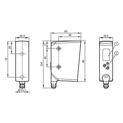 Датчик профиля OPD100
