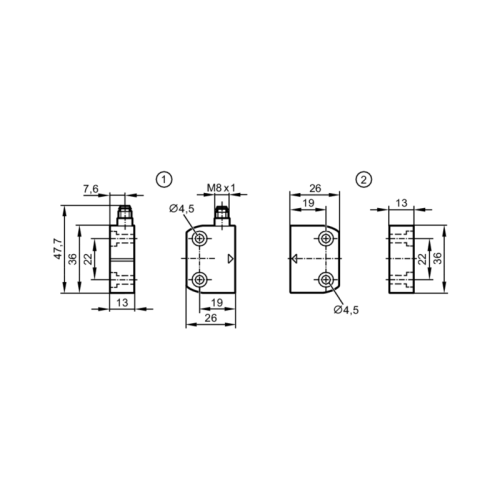 Магнитно закодированный датчик MN206S MN206S