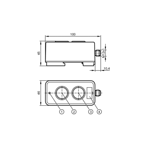 Модуль AS-интерфейс с подсвечиваемыми кнопками AC2388 AC2388