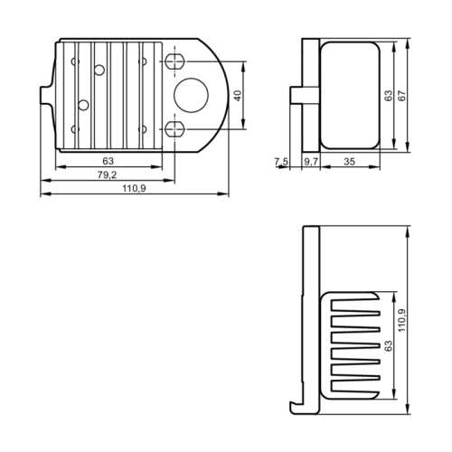 Охлаждающий элемент для 3D-камер E3D302