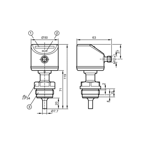 Датчик потока SI6600