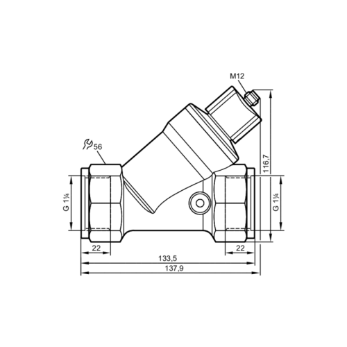 Датчики потока для невозвратного клапана SBG457
