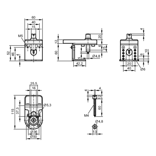 Монтажный набор для ручных и шаровых клапанов E12588