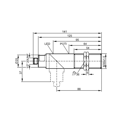 Емкостной датчик KI3511 KI3511