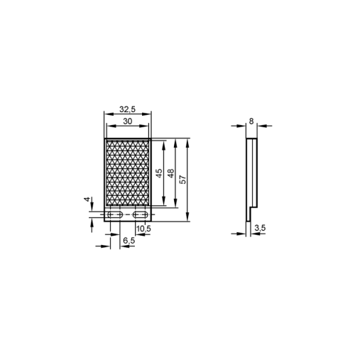 Рефлектор для рефлекторных датчиков E20961