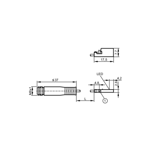 Датчик для цилиндров с С-образным пазом MK5330 MK5330