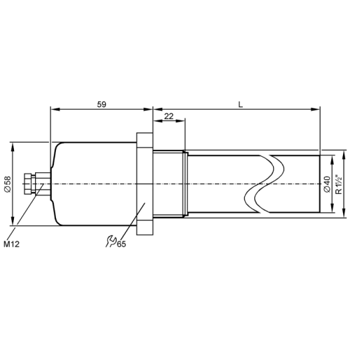Погружные зонды для емкостных датчиков E10399