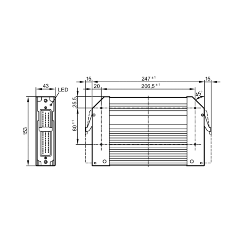 Программируемый контроллер безопасности для подвижной техники CR0235