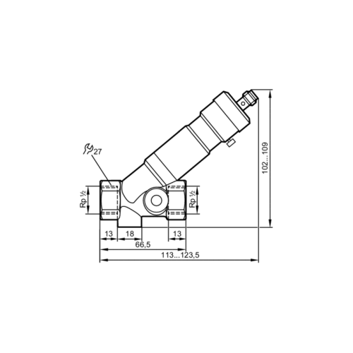 Датчик потока для невозвратного клапана SBY323