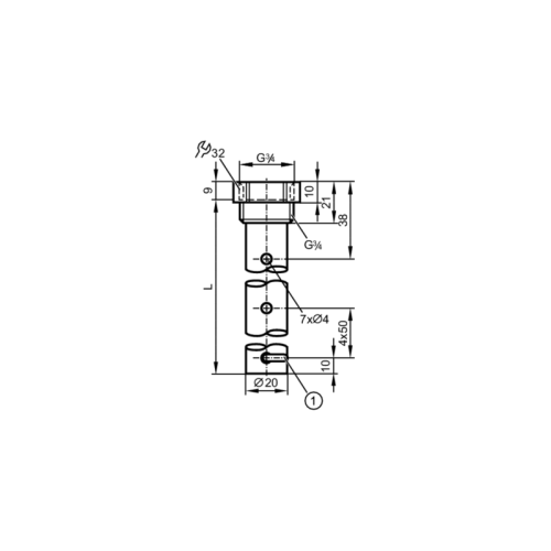 Коаксиальные трубки для датчиков уровня E43216
