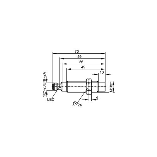 Индуктивный датчик IGC002 IGC002