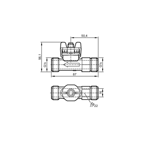 Вихревой датчик расхода SV6150