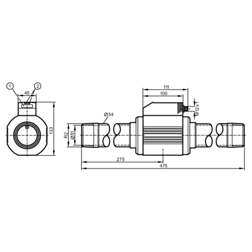 Датчик учета расхода сжатого воздуха SD2000