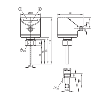 Датчик потока SI8502
