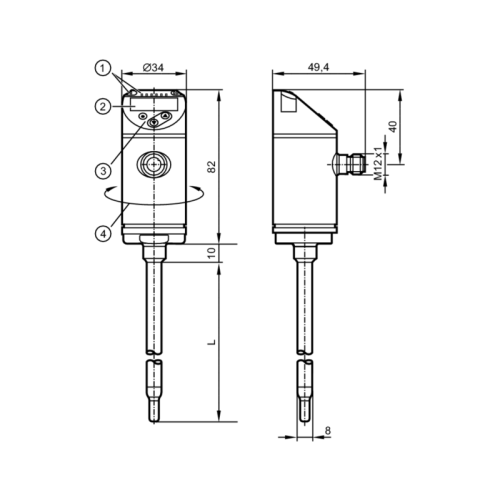 датчик потока SA4300