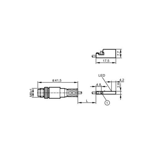 Датчик для цилиндров с С-образным пазом MK5331 MK5331