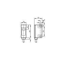 Однолучевой световой барьер - излучатель OR0008