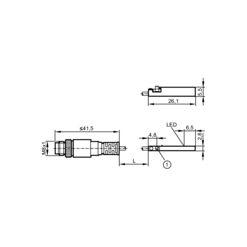 Датчик для цилиндров с С-образным пазом MK5315 MK5315