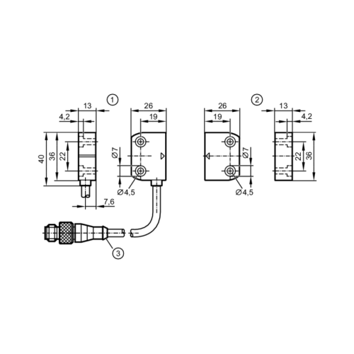 Магнитно закодированный датчик MN203S MN203S