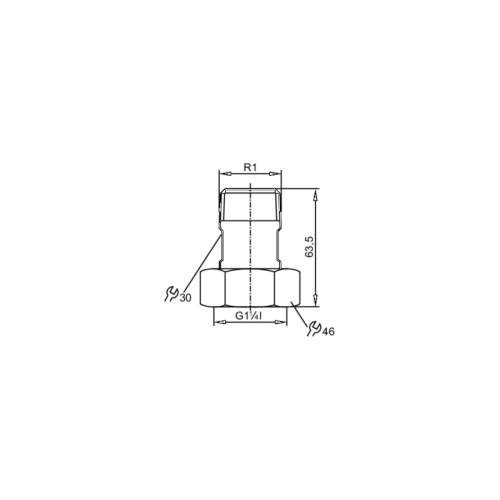 Монтажный адаптер для датчиков потока E40205