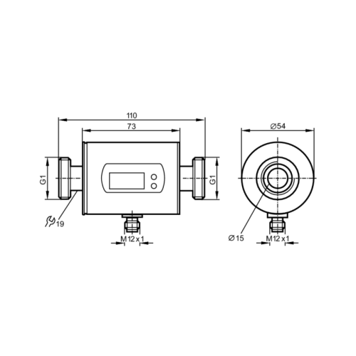 Магнитно-индуктивный датчик потока SM0505