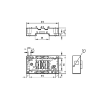 Нижняя часть для модуля AS-i E70371