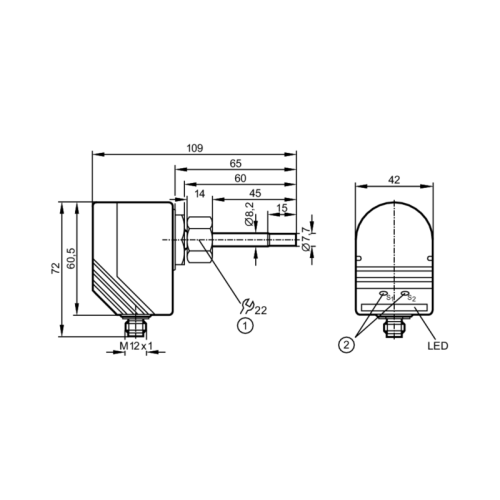 Датчик потока SI0508