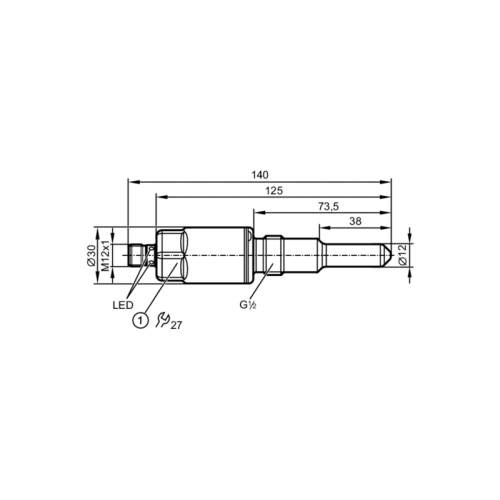 Датчик для обнаружения предельного уровня LMT102