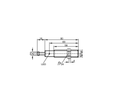 Индуктивный датчик IG5566 IG5566
