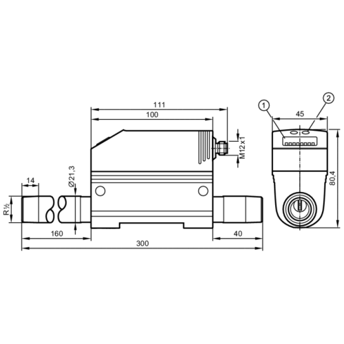 Датчик учета расхода сжатого воздуха SD6000