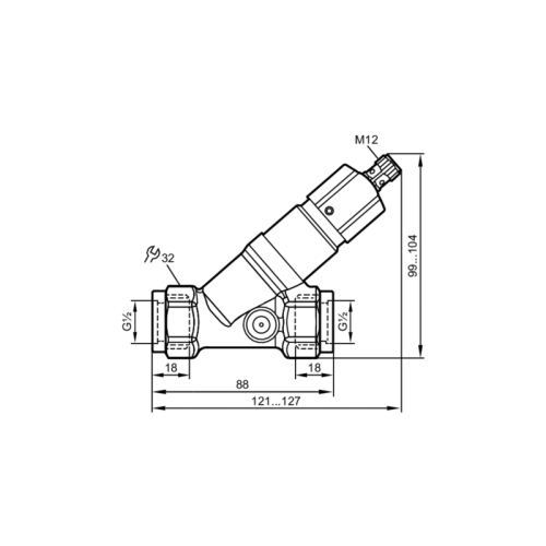 Датчик потока для невозвратного клапана SBG332