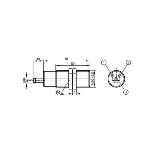 Емкостной датчик KI0061 KI0061