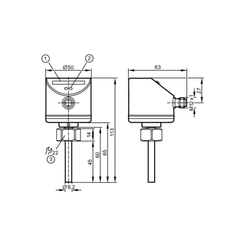 Датчик потока SI5003