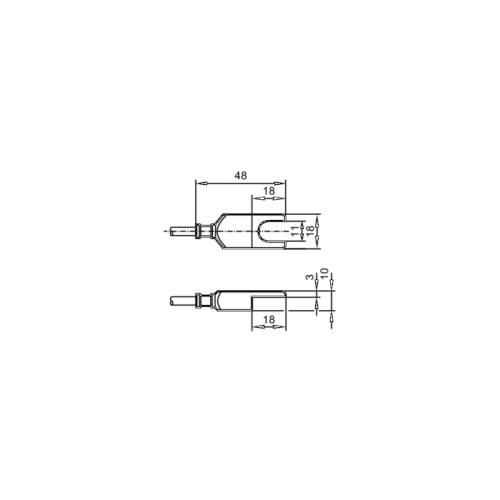Датчик температуры с кабелем с привинчиваемым датчиком TS502A