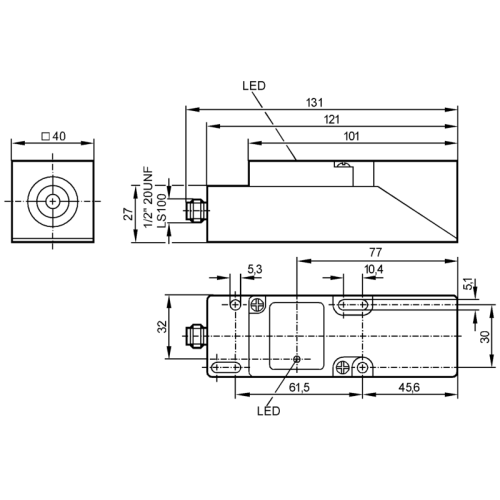 Индуктивный датчик IM3505