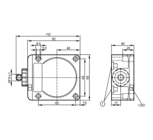 Индуктивный датчик ID5072 ID5072