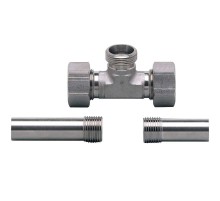 T-образное резьбовое соединение с врезным кольцом E40102