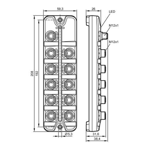 Входной модуль IO-Link AL2341
