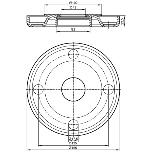 Монтажный адаптер для датчиков потока E40240