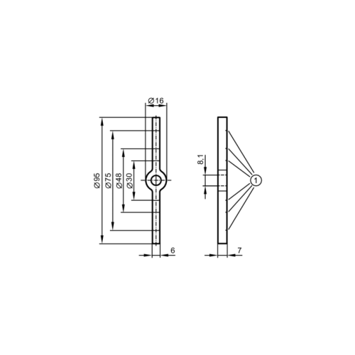 Центрирующая деталь для зондов E43350