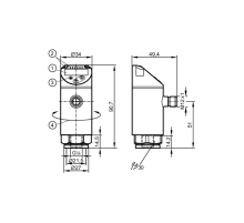 Датчик давления с дисплеем PN2090