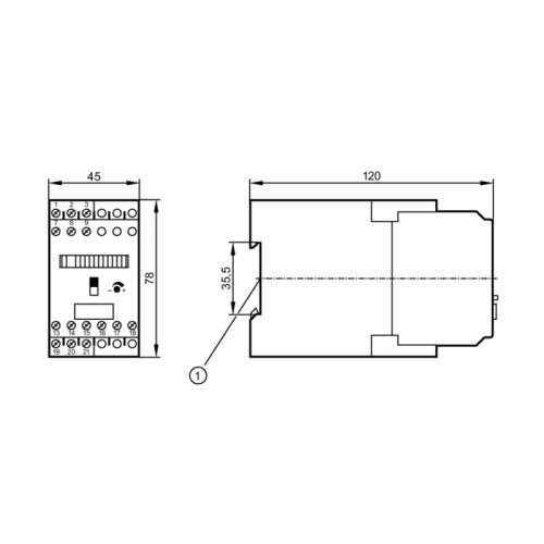 Блок оценочной электроники для датчиков потока SR2301