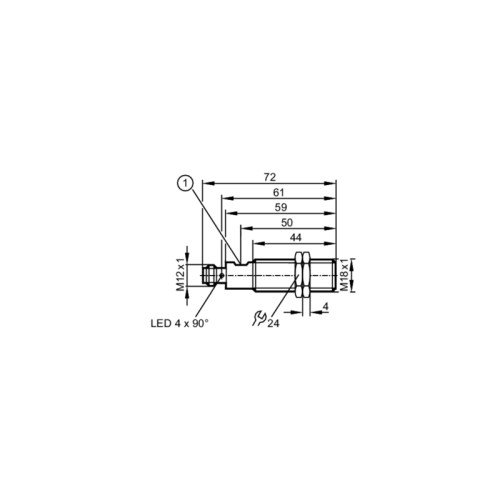 Датчик диффузного отражения OGT200