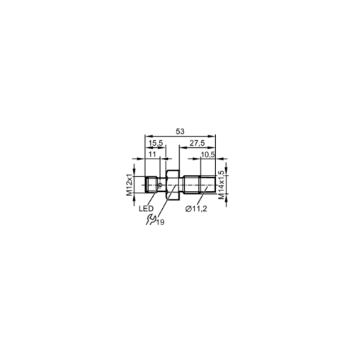 Датчик позиционирования, устойчивый к давлению для гидравлических цилиндров M9H200