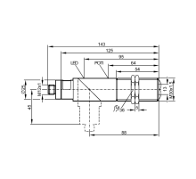 Рефлекторный датчик OI8505
