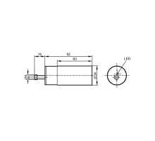 Индуктивный датчик IB0107 IB0107