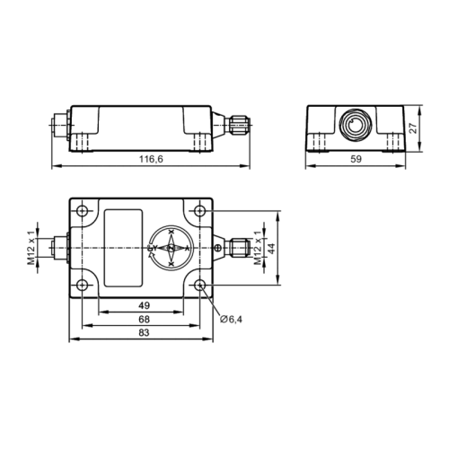 Датчик наклона JD2120 JD2120