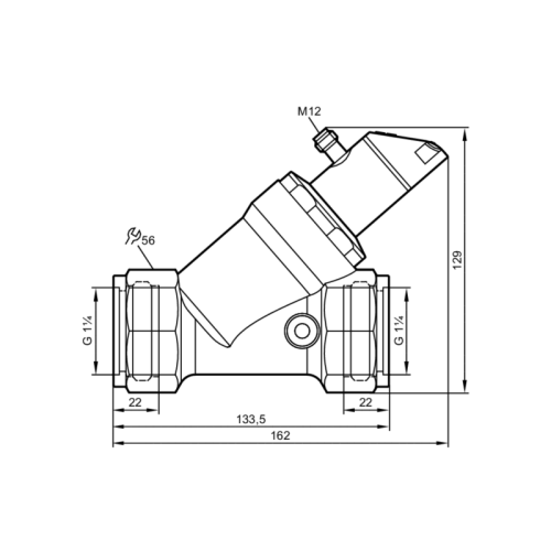 Датчик потока для невозвратного клапана и дисплея SBG257