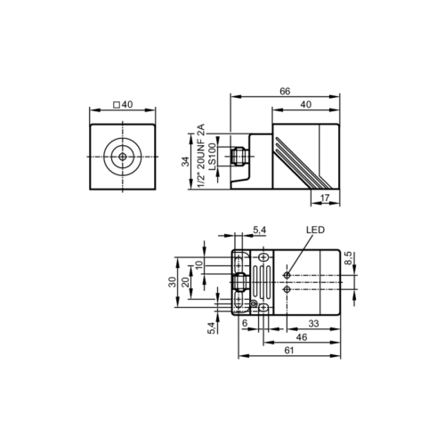 Индуктивный датчик IM0050