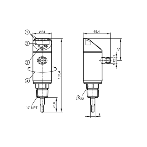 датчик потока SA6010